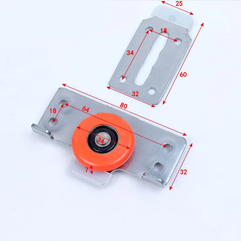 Комплект шкивов для раздвижных дверей 2 комплекта |