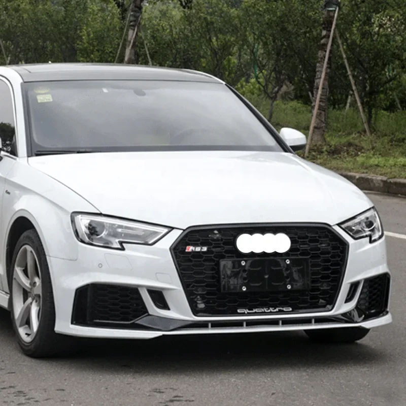 2017 2018 2019 A3 S3 RS3 Передний бампер с решеткой Для 8V5 bodykit facelift автомобильные боди