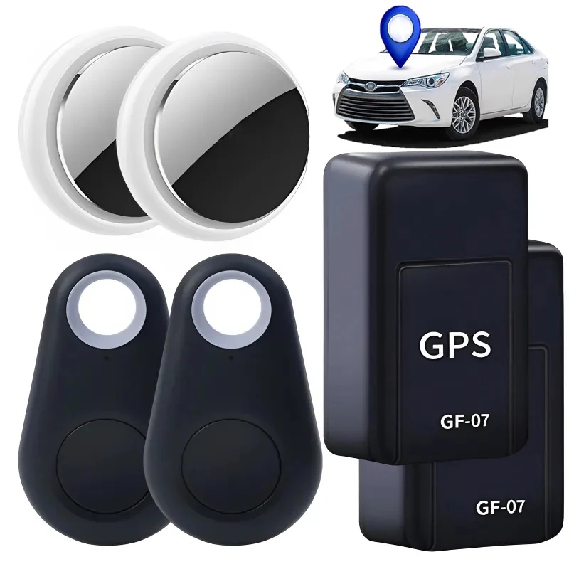 

Mini GF-07 GPS Car Tracker Real Time Tracking Anti-Theft Anti-lost Key Pet Locator Strong Magnetic Mount SIM Message Positioner