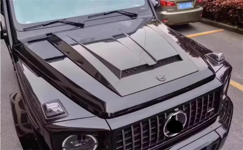 Капот двигателя из настоящего углеродного волокна крышка капота комплект кузова