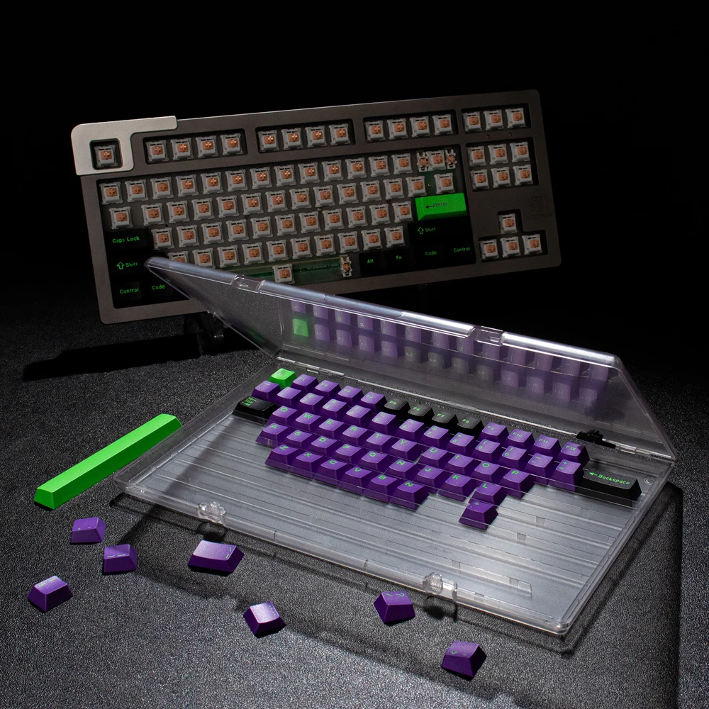 Матовый чехол для хранения клавиш механическая клавиатура прозрачный