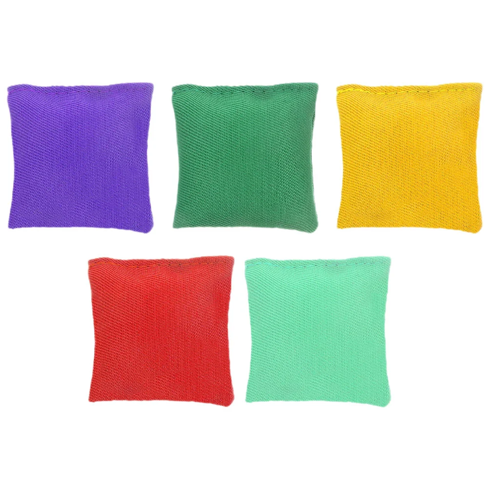 

5 шт., двухслойные мешки для бросания бобов