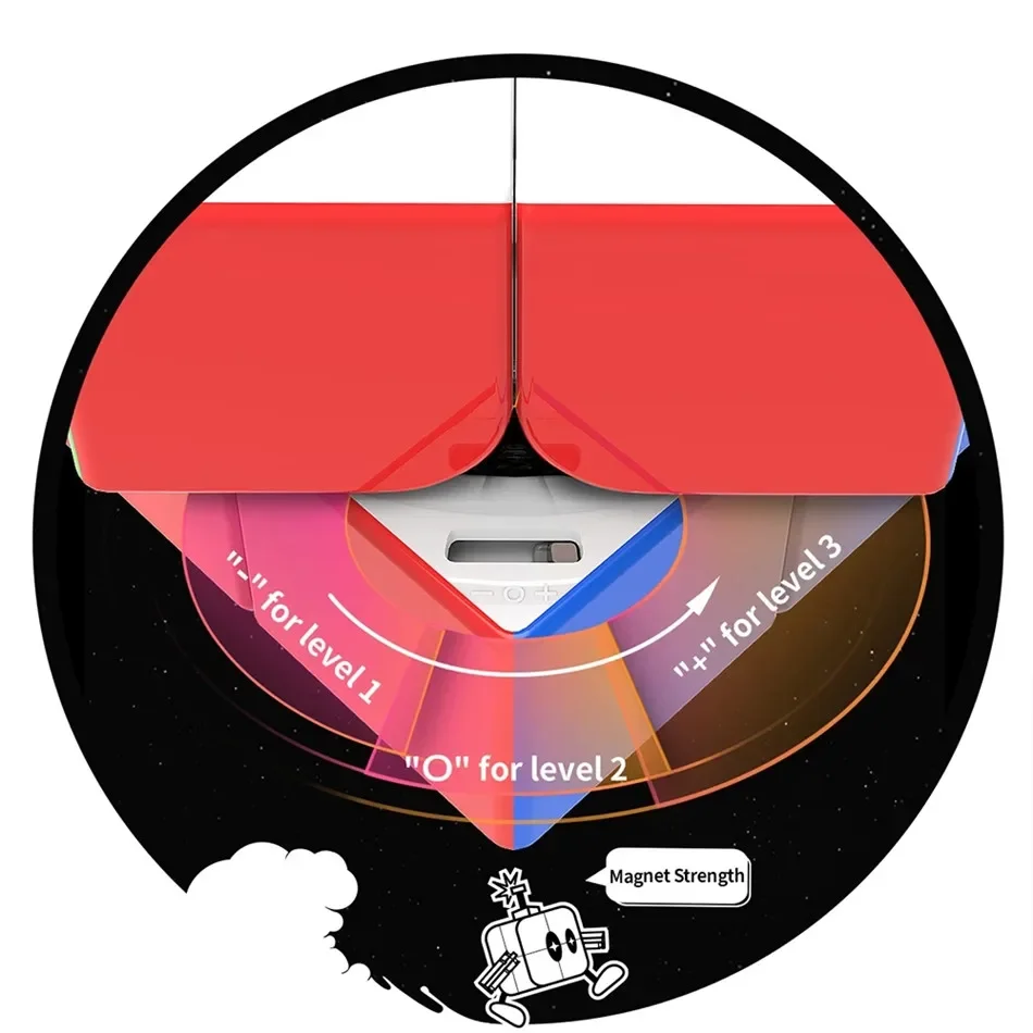 Магнитный скоростной куб GAN251M 251 Pro Air Leap 2x2 профессиональный магический 2x2x2