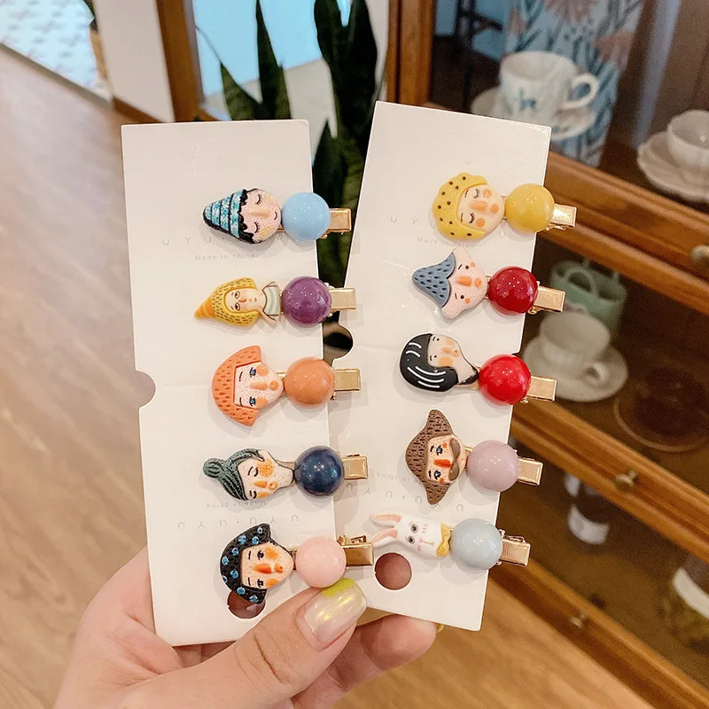 

Cute Cartoon Hair Clips Hair Pins For Girls Hair Accessories Children Hair Grips Barrettes Hairpin Lovely Baby Hair Accessories