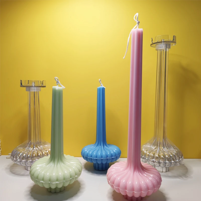 

Creative Rack Vase PC Acrylic Candle Mold Geometric Handmade Candle Making Kits DIY Tool Soap Mold Gift Craft Home Supplies