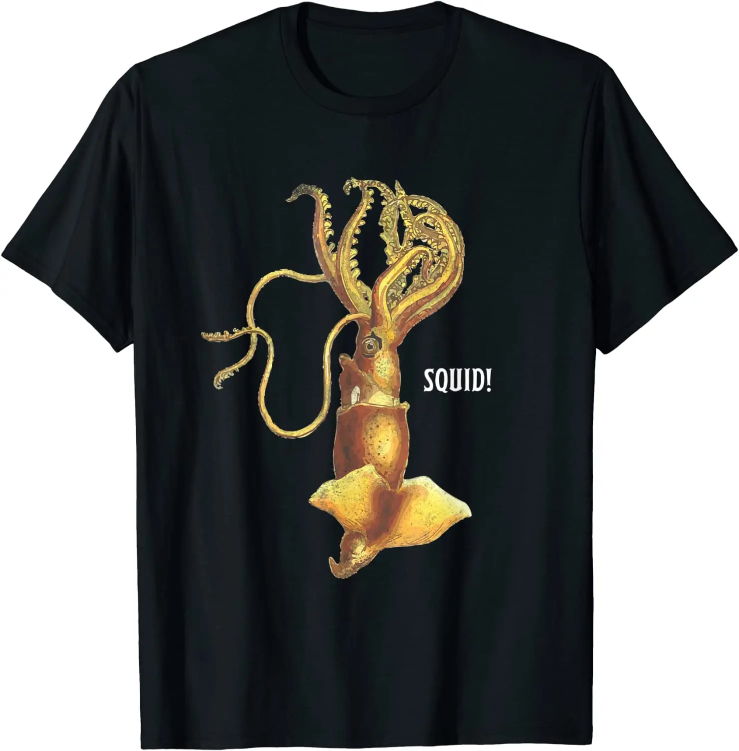 Купи Squid Lover T shirt Love Cephalopods Gifts T-Shirt Short Sleeve Casual 100% Cotton O-Neck Summer Mens T-shirt Size S-3XL за 562 рублей в магазине AliExpress