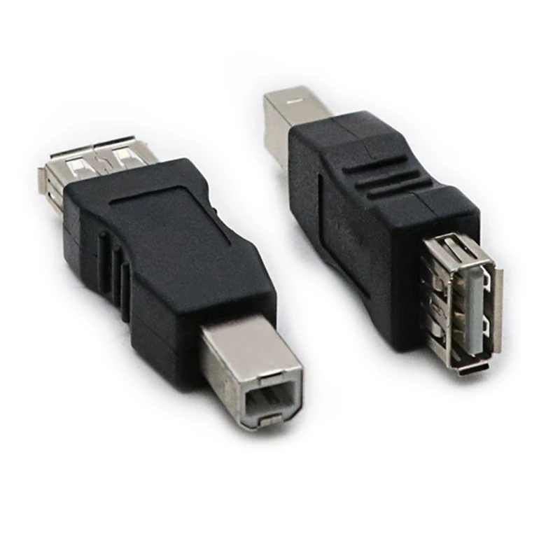 Лучшие предложения USB 2 0 адаптер для принтера USB2.0 A Женский на B мужской разъем