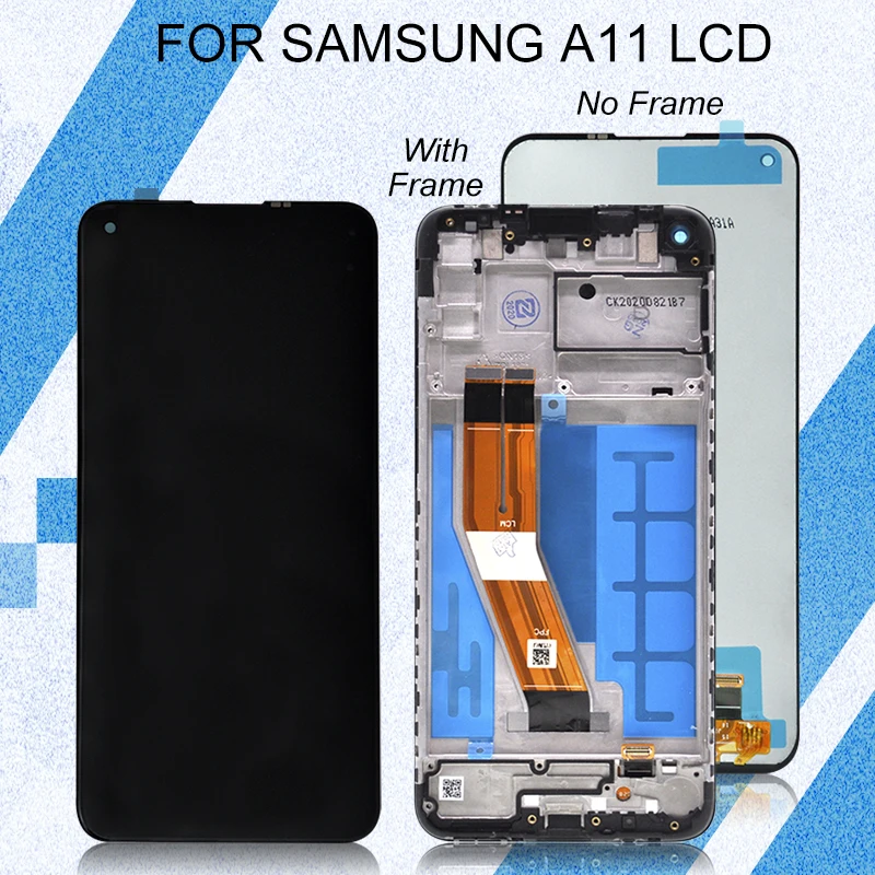 

ЖК-дисплей 6,4 дюйма A115 для Samsung Galaxy A11 с сенсорным экраном дигитайзер A115F A115F/DS в сборе с рамкой