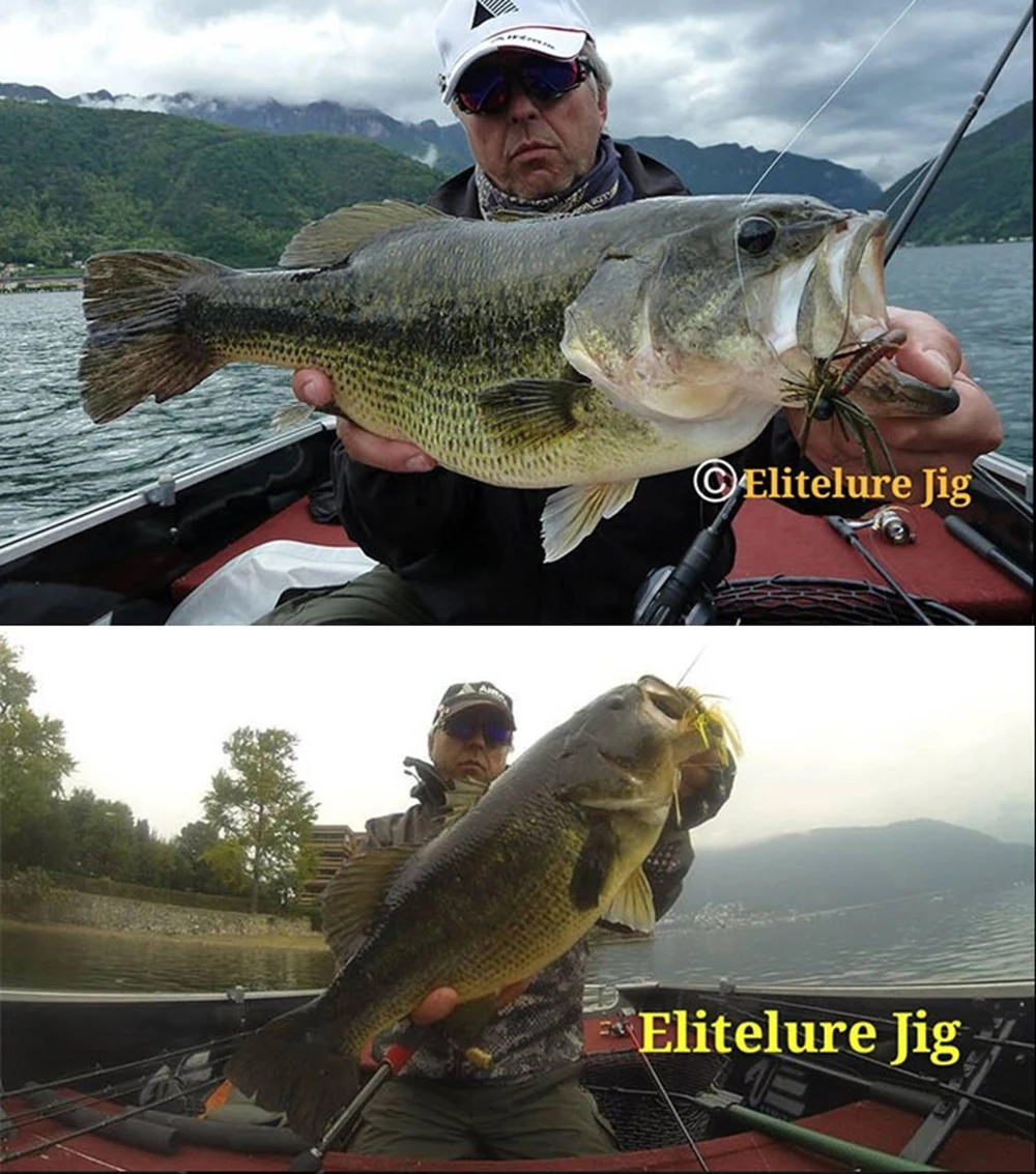 Искусственные крючки для головы ELITELURE 3. Искусственная кожа 7g крючок джиггинга с