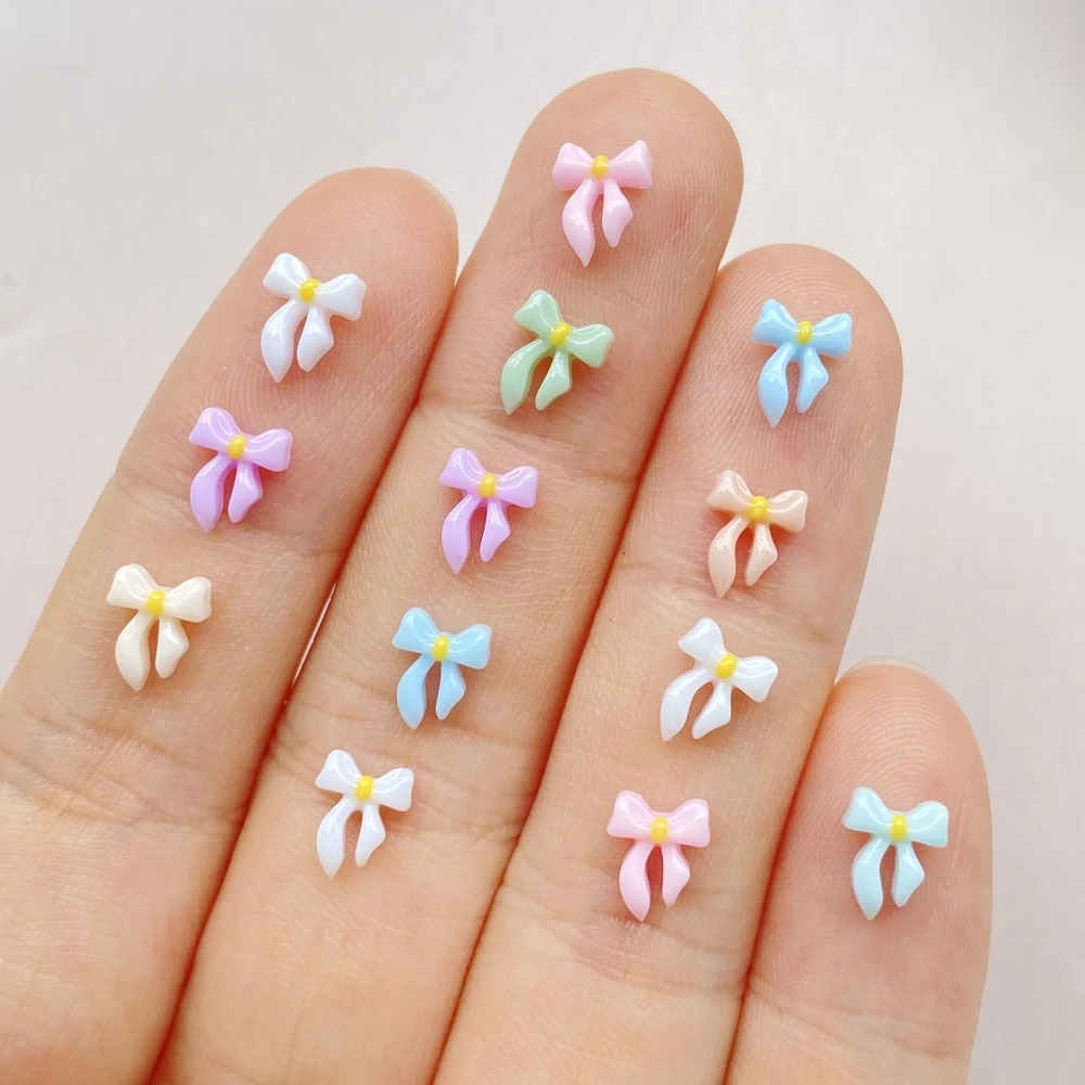 200 шт. разноцветные декоративные подвески для ногтей