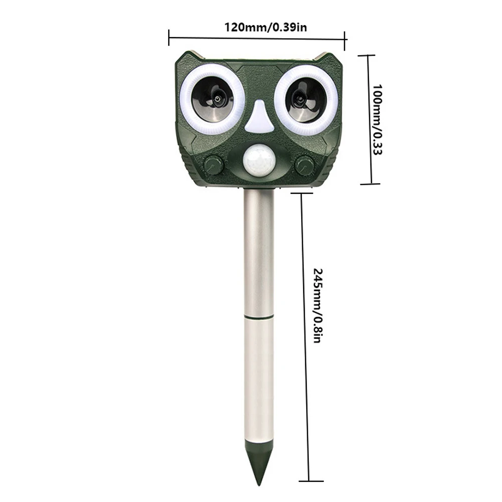 Перезаряжаемое Устройство Для Отпугивания Животных На Солнечной Энергии