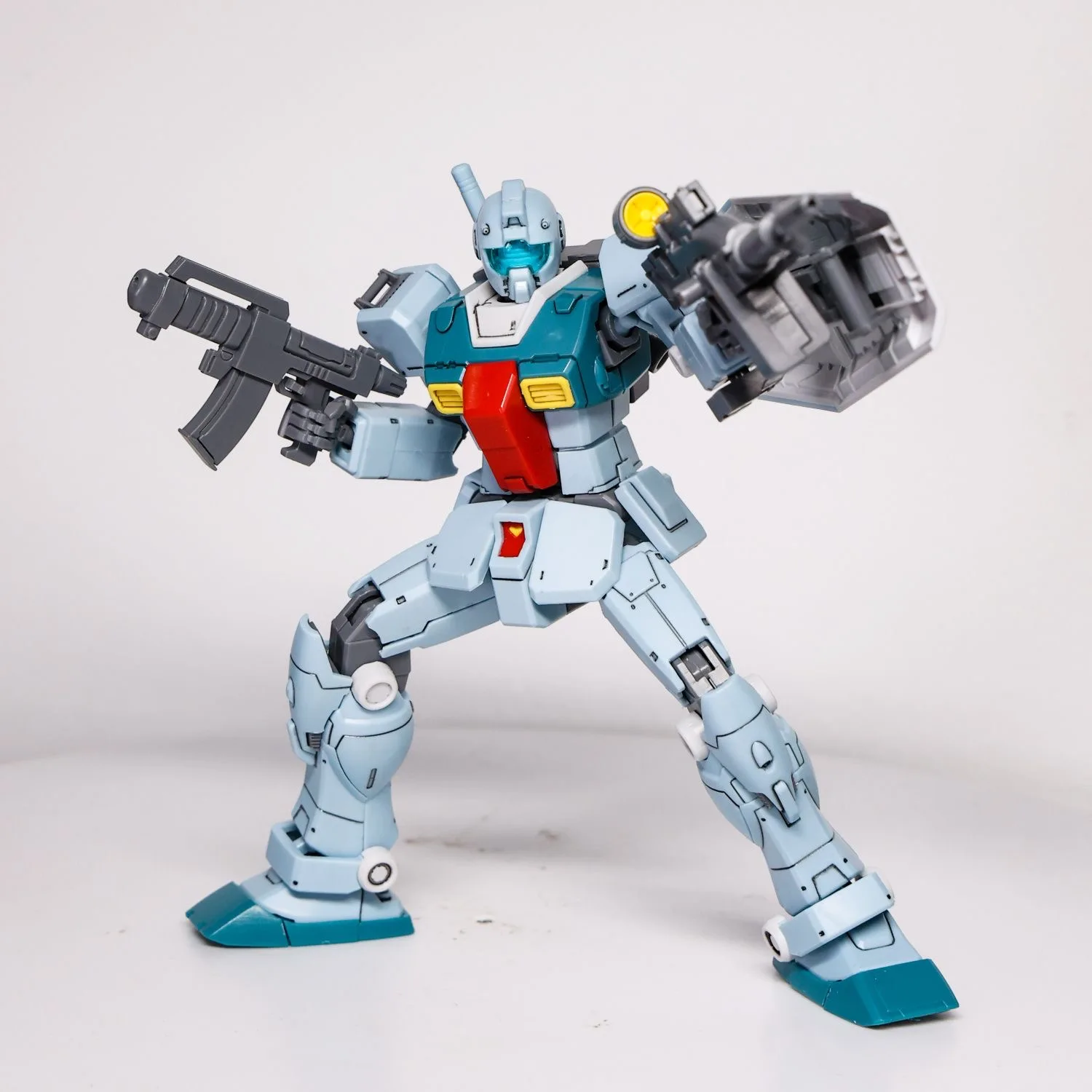 Фото GAOKE HG RGM-79 GM Sleggar Фигурка масштаба 1/144 сборная модель комплект Gto Doan's Island аниме фигурки подарок на день рождения №2