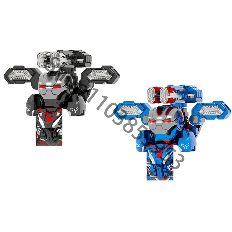 Кубики WM WM791A WM792A кубики-герои из аниме Железный человек в стиле Disney строительные