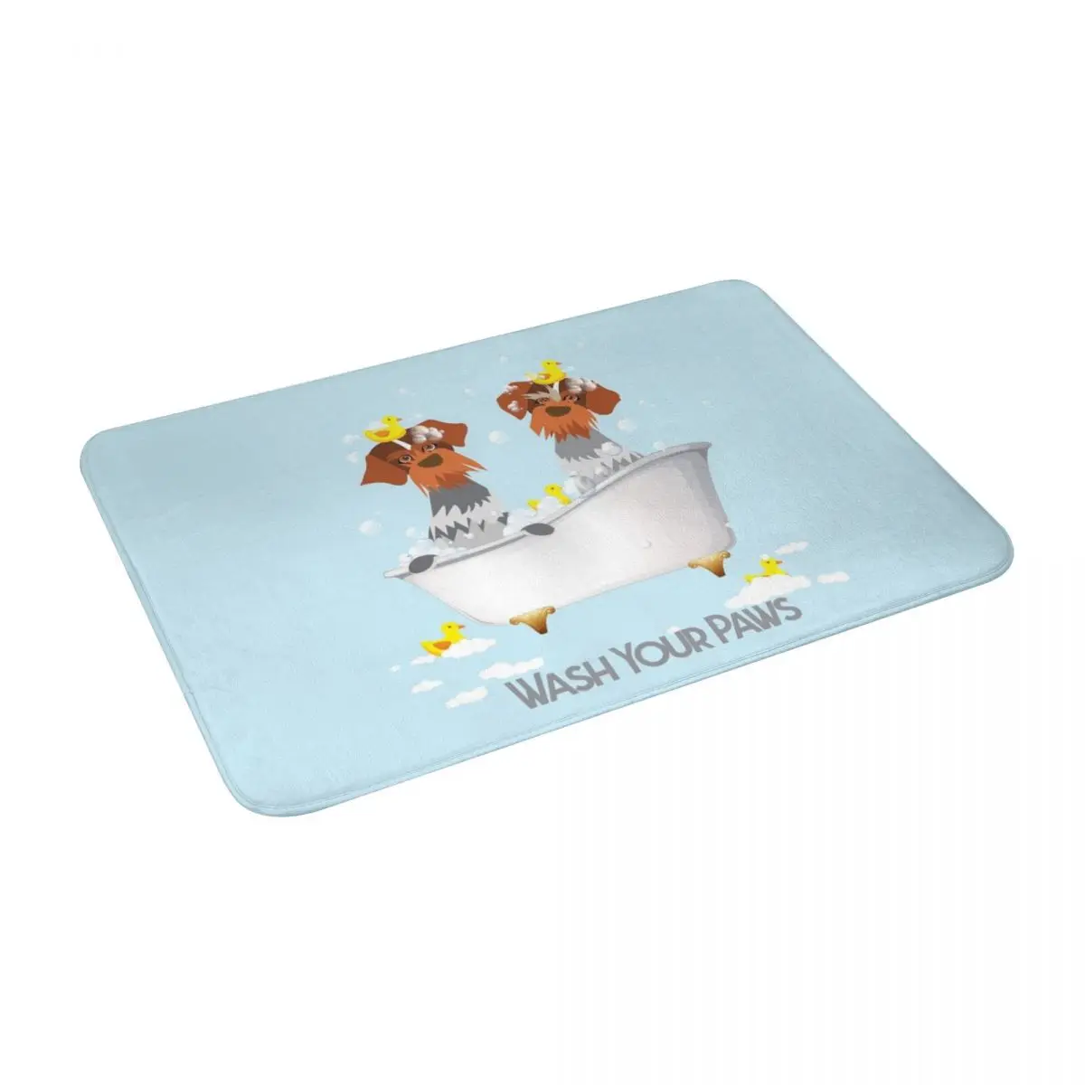 

Коврик фланелевый противоскользящий для ванной и спальни