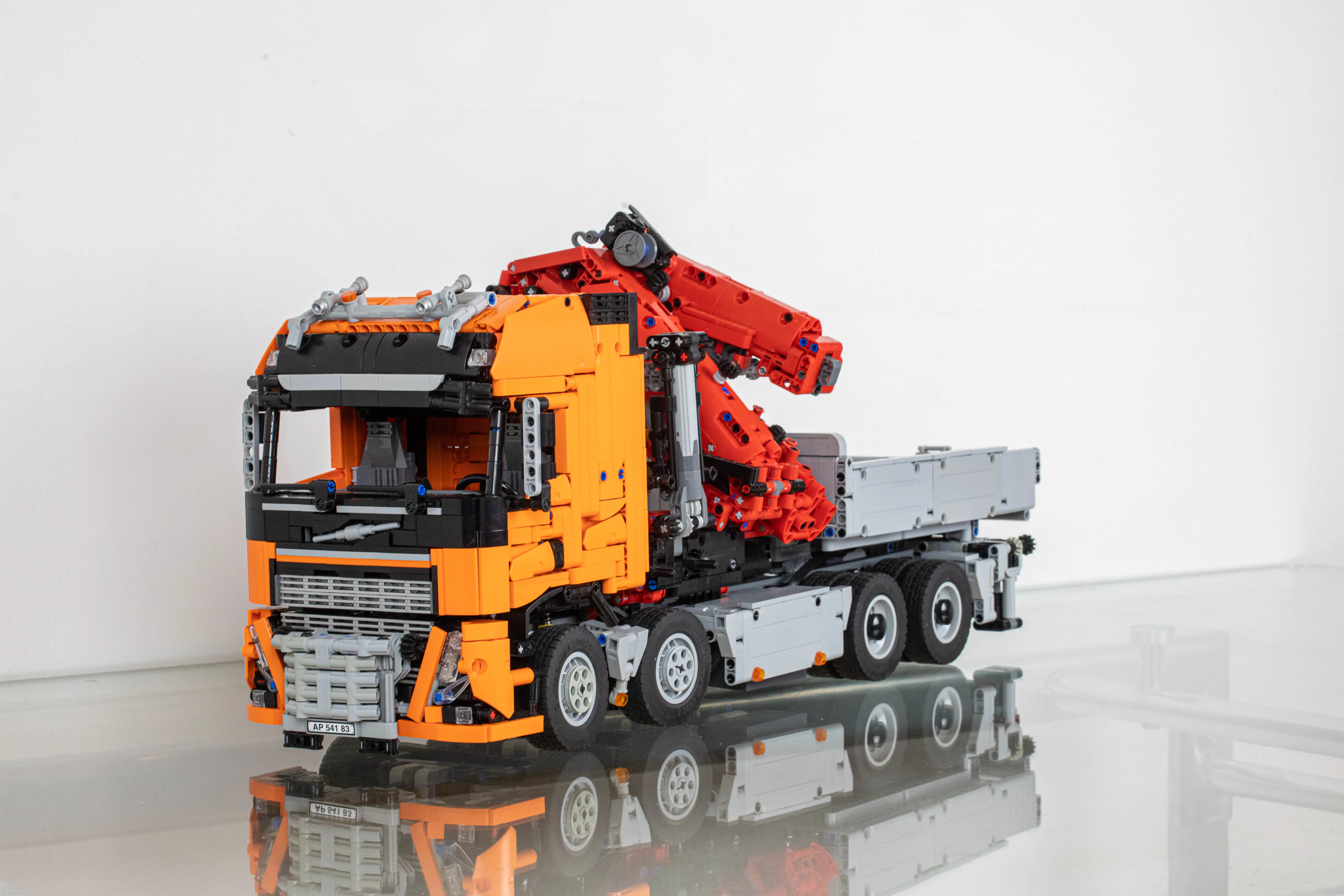 

Конструктор MOC technology FH16 750, большой складной кронштейн 8x6, сборная игрушка «сделай сам» для мальчиков, обучающий подарок