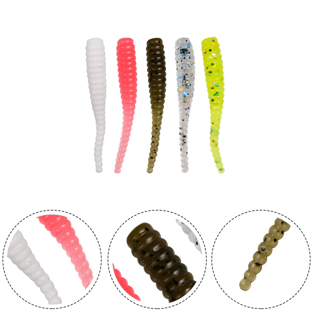 

Мягкая рыболовная приманка 0,3 г Luyagen, мягкая нить, червь, прямой хвост, искусственная приманка, силиконовая приманка для ловли карпа, рыболов...