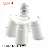 Переходники (разветвители) на 2/3/4/6 патронов Е27#4