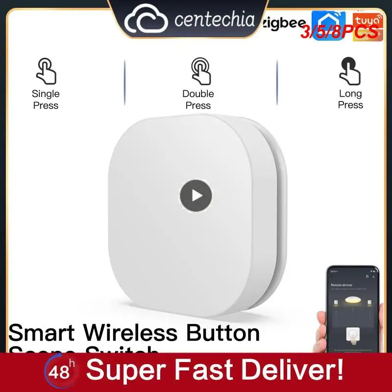 

3/5/8 шт., водонепроницаемые складные кнопки регулировки яркости