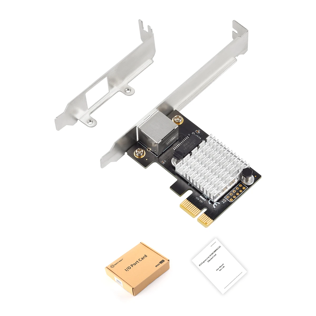 Intel I225 чипы 100/1000M/2500M RJ45 сетевой адаптер PCIe PCI Express 2 5g гигабитный Ethernet Сетевая Lan