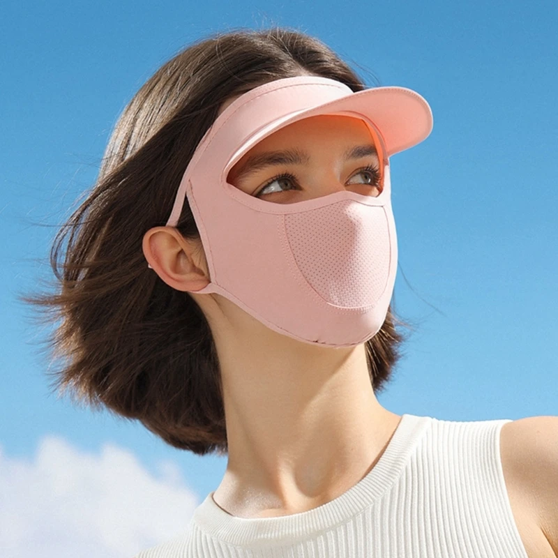 

Women's Summer Sunscreen Face Cover Sunscreen for Cycling Hiking Commute