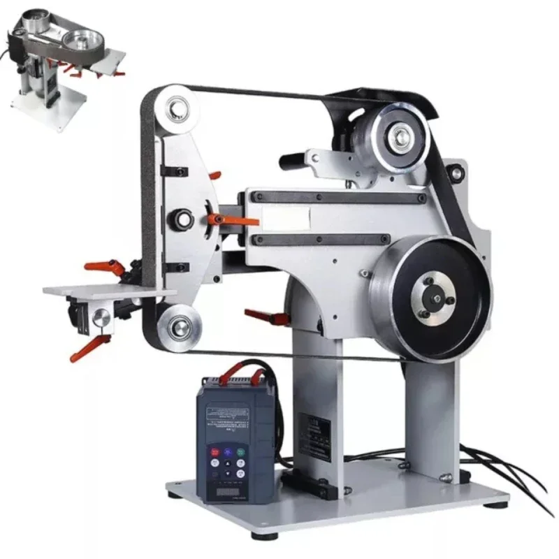 Ленточная шлифовальная машина с переменной скоростью 2X72 многофункциональная