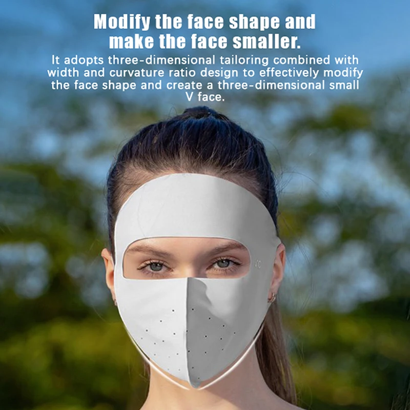 Женский уличный бесследный фонарь с защитой от УФ-лучей Летнее шелковое дышащее