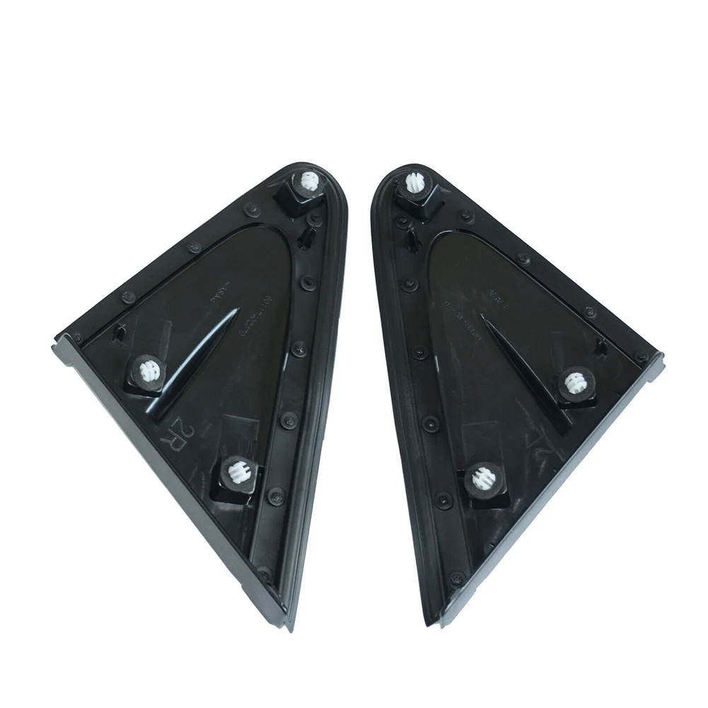 

Corner TriangleCover Side Mirror Fender 1Pair Black Corner Triangle Cover Plastic Side Mirror Fender For Toyota Corolla 19-21