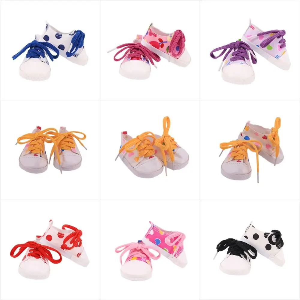 

Аксессуары для кукол размером 43 см, аксессуары для одежды, повседневная одежда, тканевые туфли, кроссовки, модная обувь для кукол, 18 дюймов