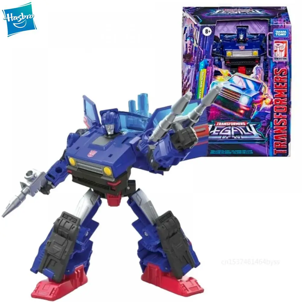 

Оригинальная эксклюзивная экшн-фигурка Hasbro Трансформеры Legacy Коллекция Делюкс скид 4,5 дюймов Коллекция игрушек хобби подарок искусство Новинка