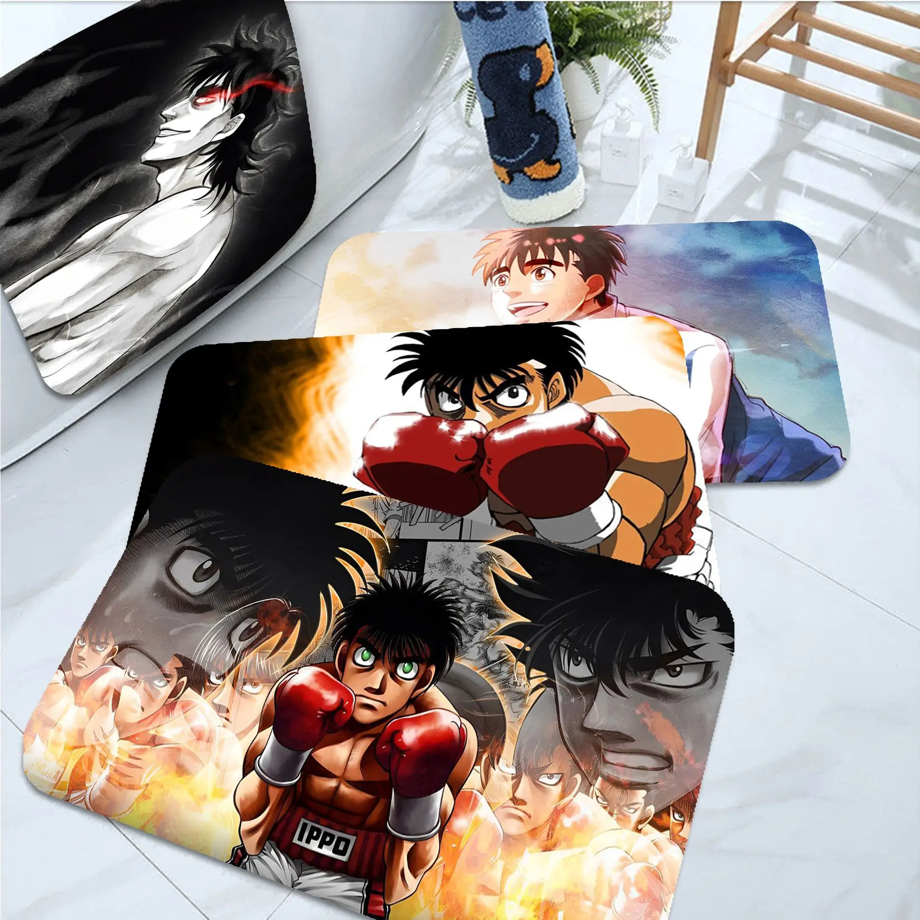 

Hajime No Ippo Door Mat Cheaper Anti-slip Modern Living Room Balcony Printed Doormat Area Rug