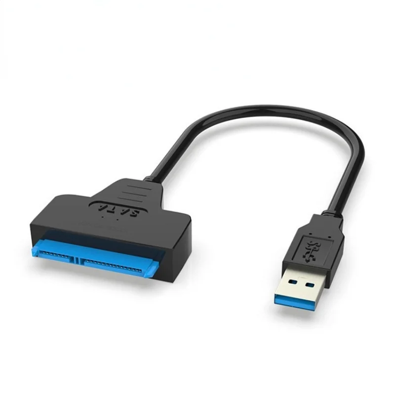 

480Mbps USB 2.0 To SATA 22Pin Adapter Cable SATA22Pin/USB2.0 for 2.5 Inch SSD/HDD Solid State Mechanical Mobile Hard Disk Cable