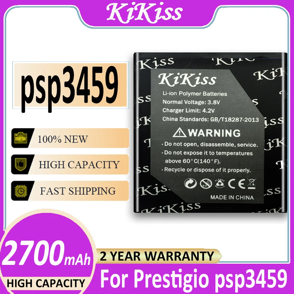 Оригинальный Новый Сменный аккумулятор KiKiss 2700 мАч PSP3458 для Prestigio Wize O3 OX3 N3 PSP3459 PSP3468