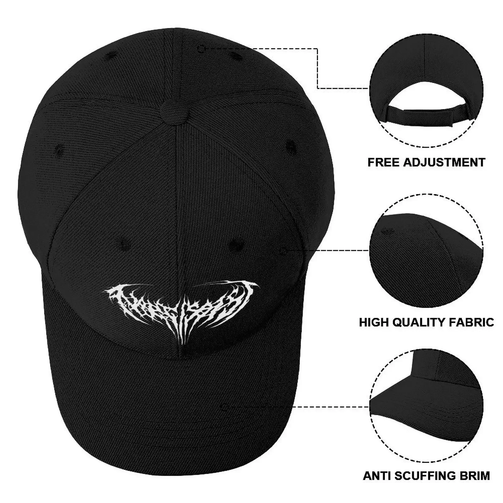 Фото Playboi Carti Narcissist Merch Бейсбольная кепка Snapback Кепка Роскошный бренд Аниме Шляпа Шляпы для женщин и мужчин №4