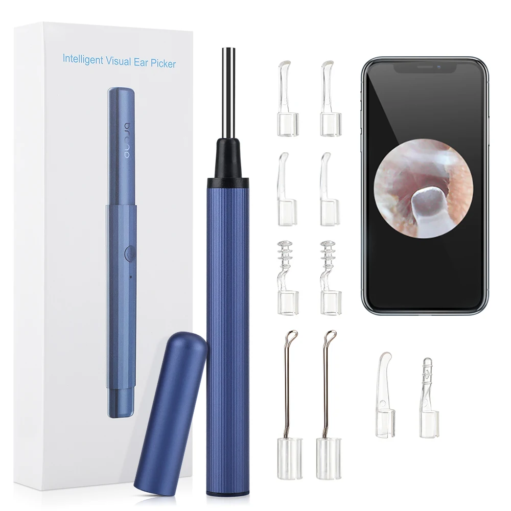 

Wireless Visual Ear Cleaner Ear Wax Remover Otoscope Earwax Removal Tool With Camera Ear Endoscope Wifi Earpick For Android Ios