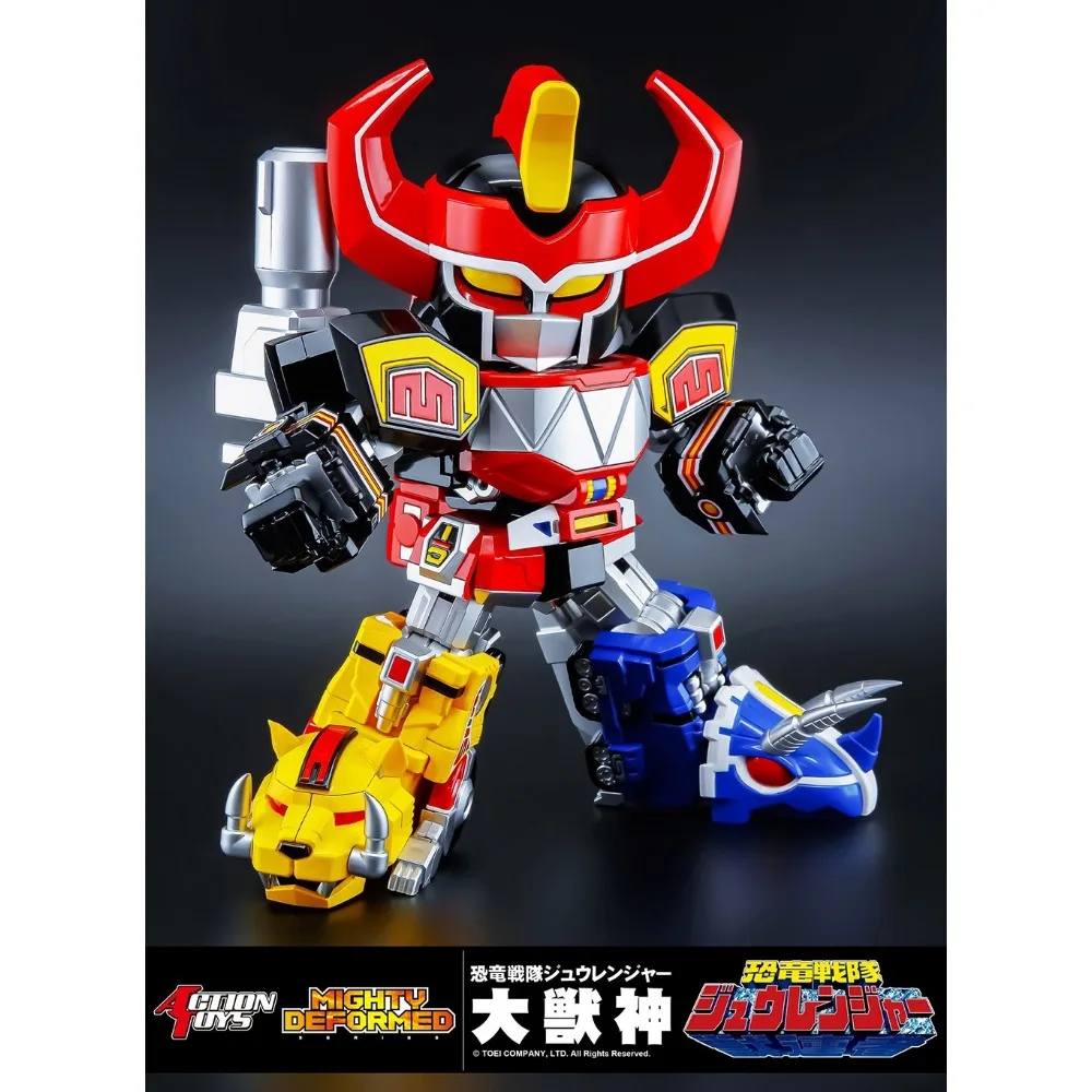 В наличии ИГРУШКИ ACTION Power Ranger Dino Megazord Деформируемый готовый продукт Композитная