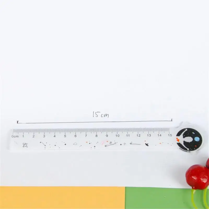 Детская мультяшная Подарочная пластиковая линейка для офиса и школы красивые