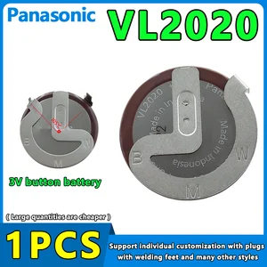 2 pcs Pile Bouton Panasonic LR1130 (189) AG10 LR54 G10A Batterie Cellule  1.5V