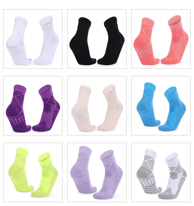 Basketball Ball Thick Towel Bottom Elite Basketball Socks Trend Actual Combat Sports Socks Breathable Socks for Men Women