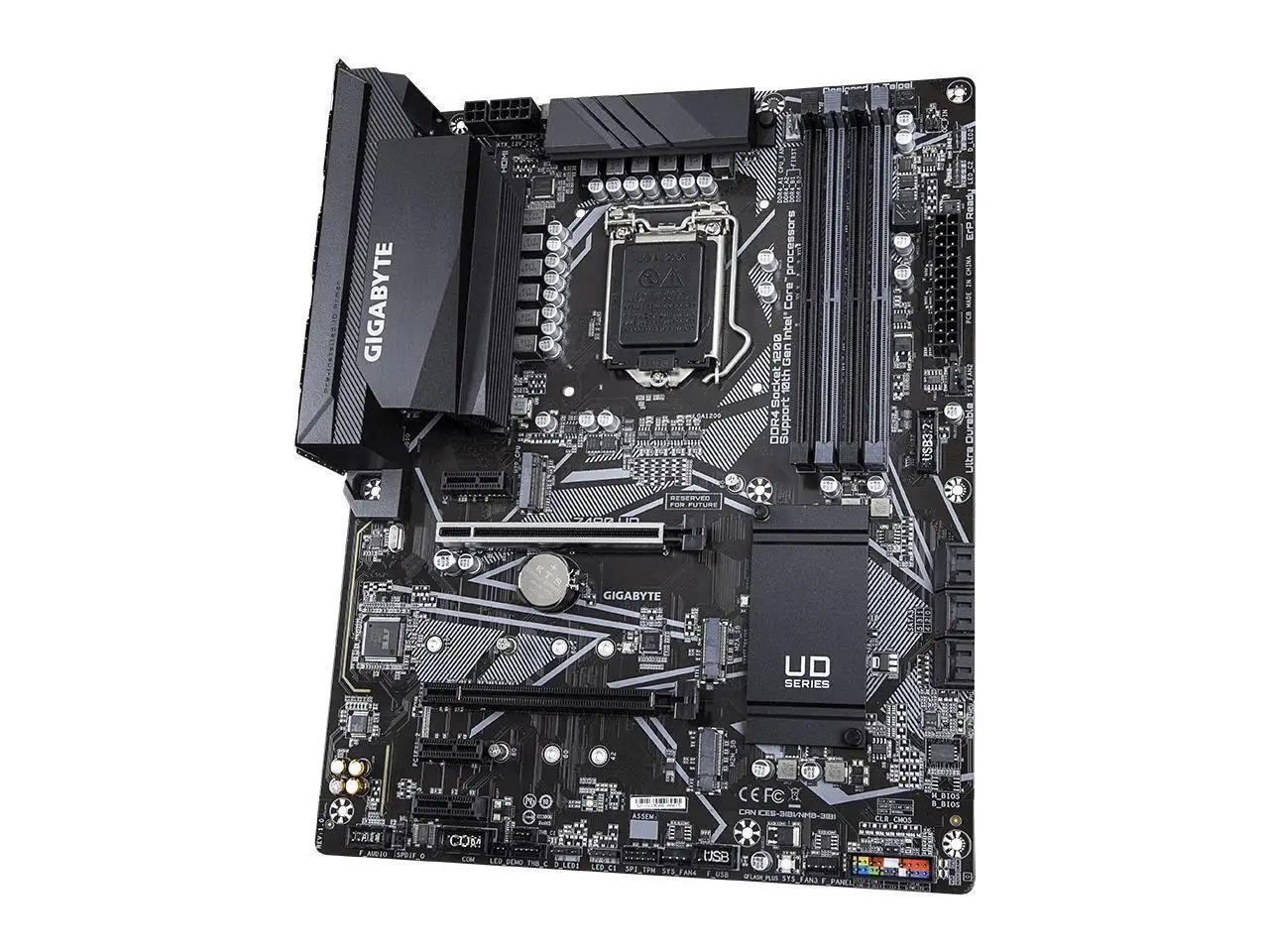 

For Gigabyte Z490 UD Motherboard LGA 1200 Z490 Desktop Mainboard Support i3 i5 i7 10400F 10400 10100F 10700K