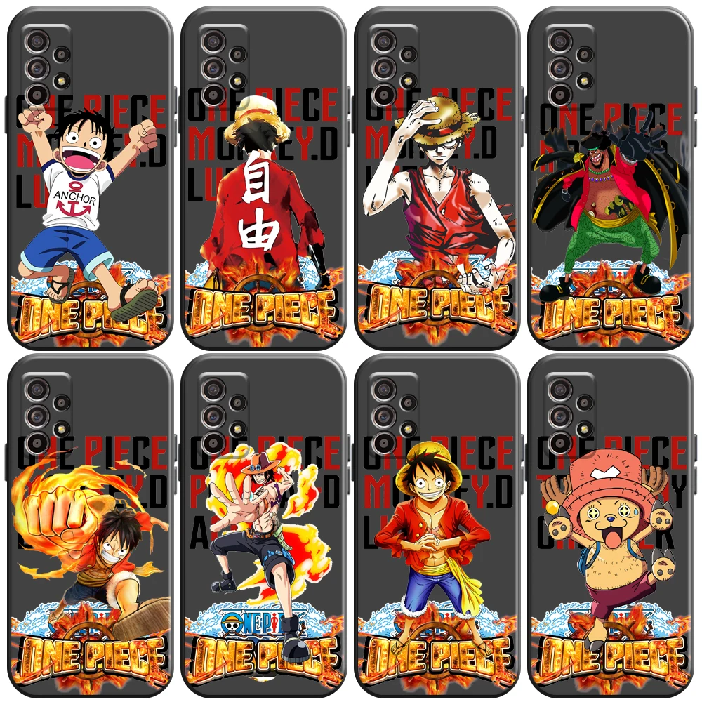 

Japanese Anime ONE PIECE Phone Case For Samsung Galaxy S20 S20FE S20 Ulitra S21 FE Plus Ultra Soft Funda Silicone Cover
