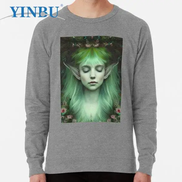 

Green Fairy Lightweight Sweatshirt fashion streetwear Men's clothes