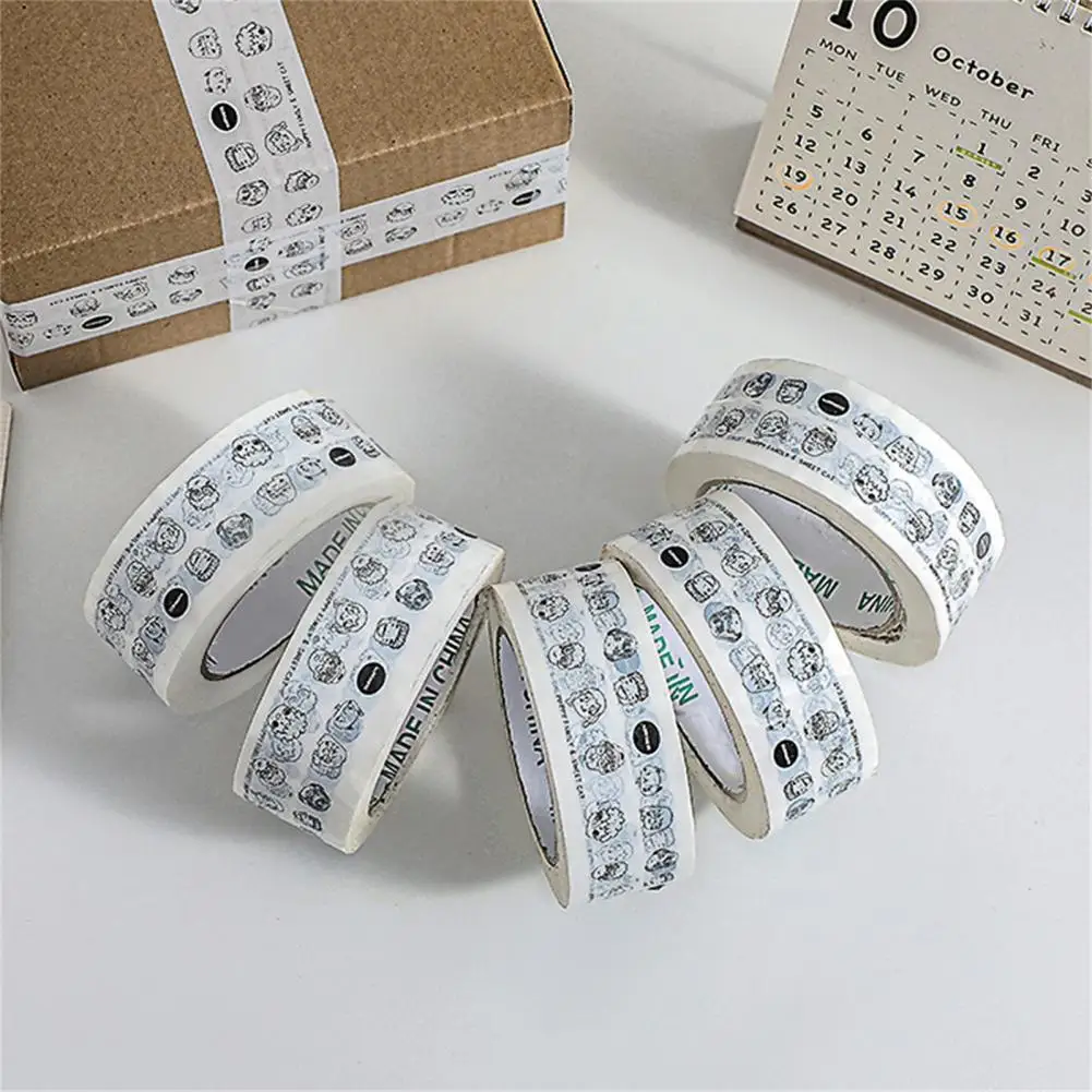 

Decoration Tape DIY Scrapbooking Tape Colorfast Floral Printing Fashion INS Painting Girls Daily Masking Washi Tape