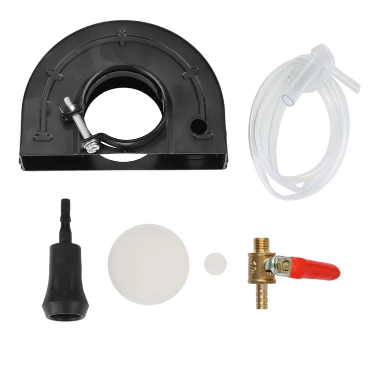 

Угловая шлифовальная машина 120 мм, защита от воды, пыли, защитная крышка, набор инструментов для влажной шлифовки