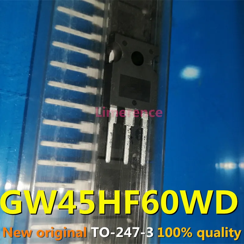 Набор микросхем GW45HF60WD TO247 STGW45HF60WD TO-247, новый и оригинальный, 5 шт.