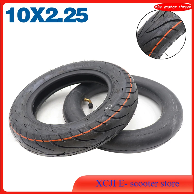 

10 Inch Pneumatic Tire 10x2.25 Inner Outer Tyre Inflation Tire for Automatic Balancing Vehicle Electric Scooter Electric Bicycle