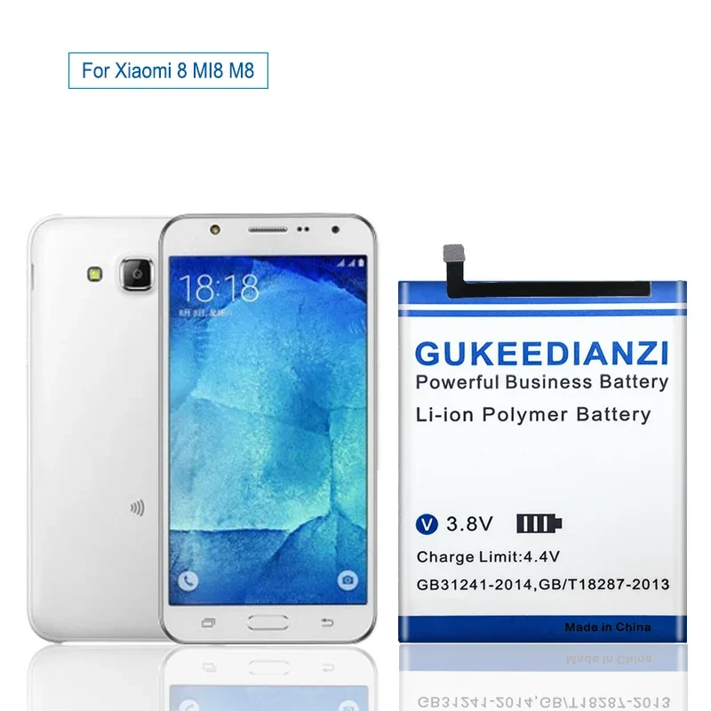 Фото Аккумулятор для мобильного телефона BM3E 5500 мАч для Xiaomi Mi 8 Mi8 M8, высокая емкость №2