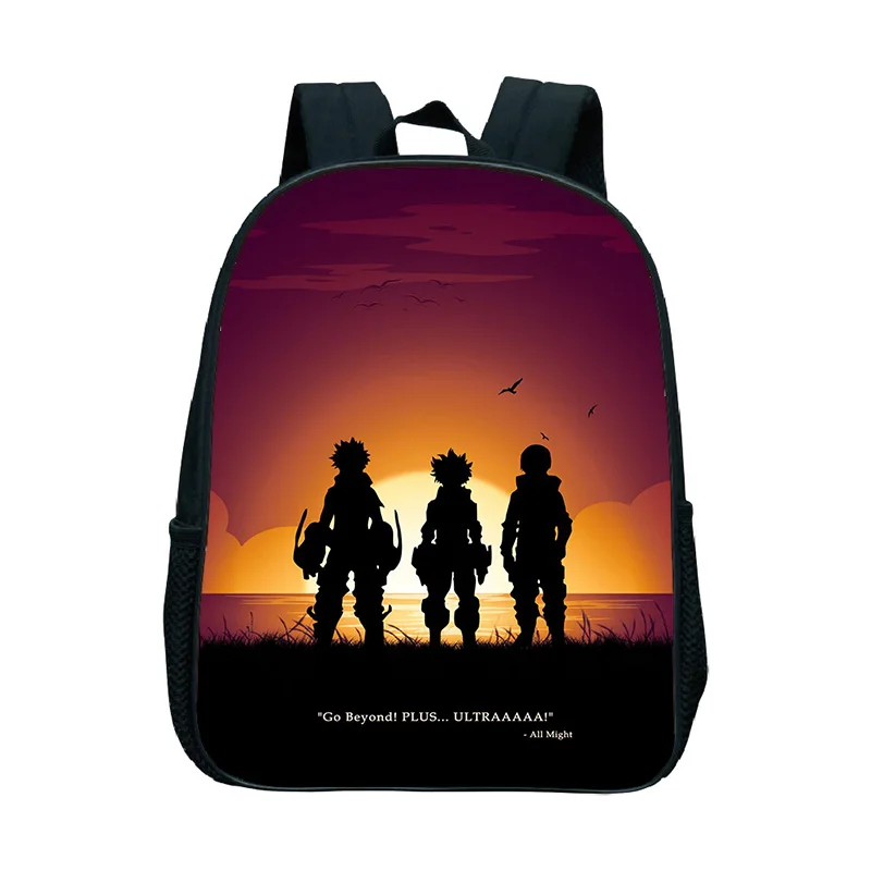

Anime My Hero Academia School Bag Cartoon Backpack Boys Girls Travel Backpacks Mochila Backpacks for Elementary School Students