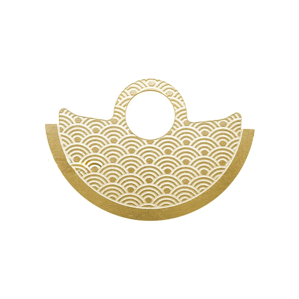 Волнистый узор NH35 автоматический молотковый ротор Металлический патч подходит