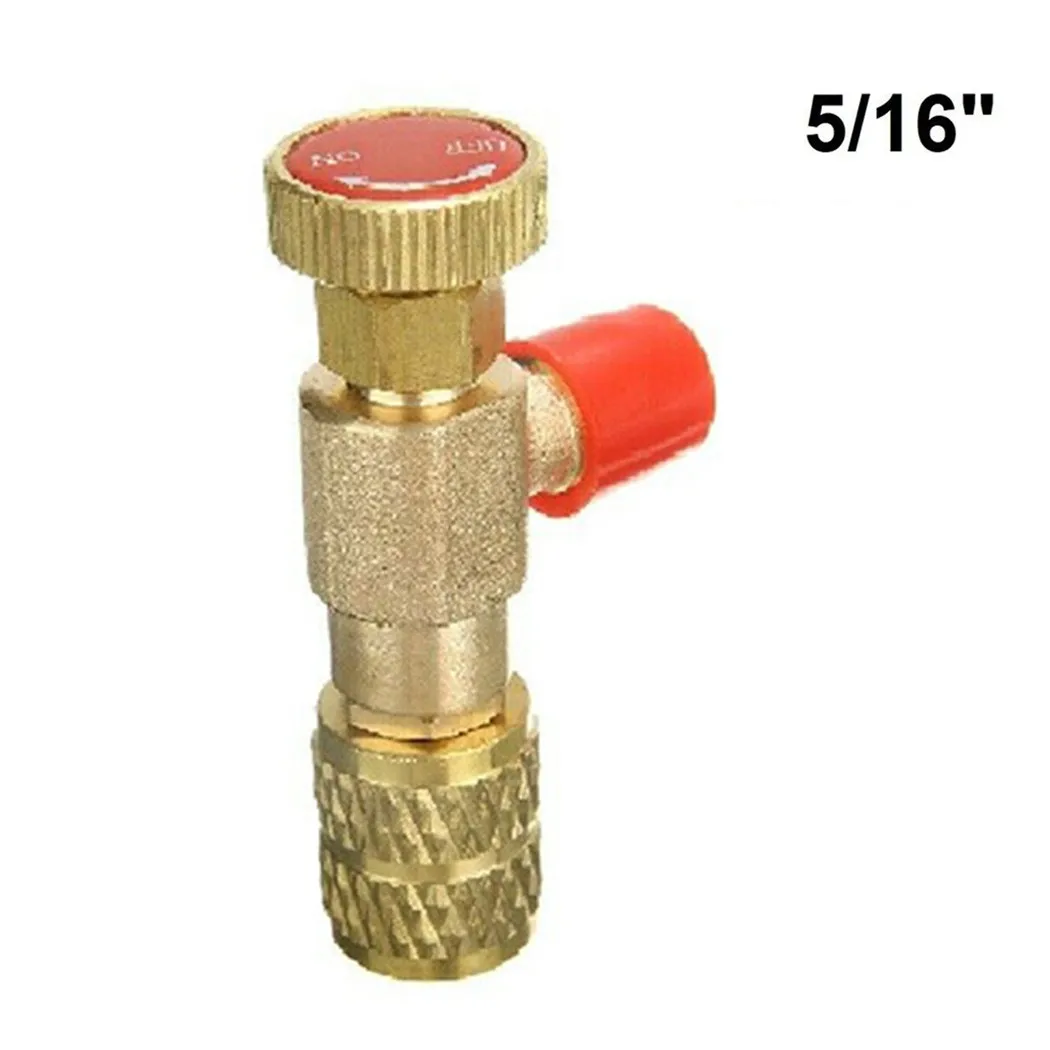 

Hot Valve Flow Control Valve 1/4 In - 5/16in Accessories Air Conditioning Charging Hose Control Valve Flow Parts