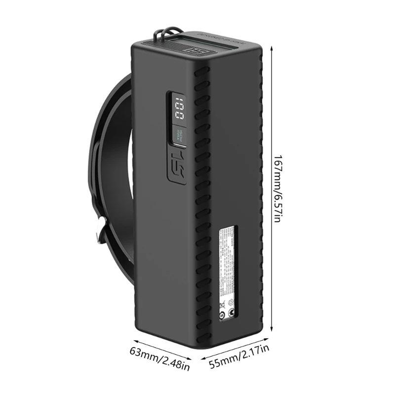 Силиконовый чехол для внешнего аккумулятора многоцветный CUKTECH № 15 ударопрочный